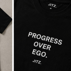 Progress Over Ego — Black