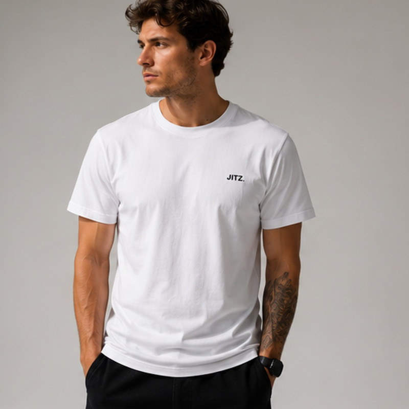 Logo Tee — White