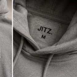 Progress Over Ego Hoodie — Grey | JITZ.