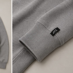 Progress Over Ego Hoodie — Grey | JITZ.