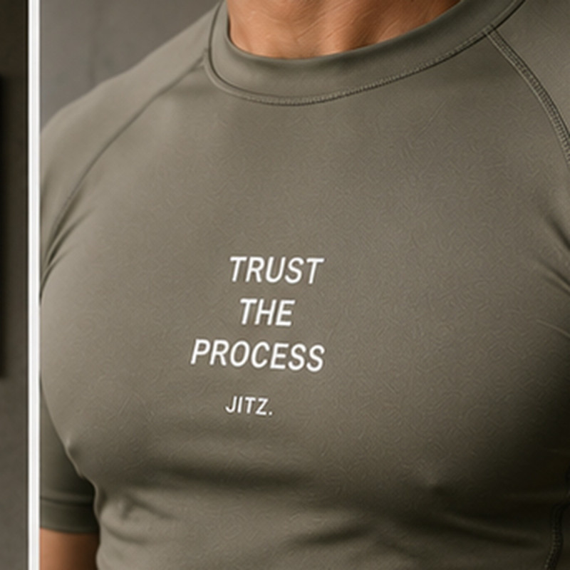 Short Sleeve Rashguard — Olive