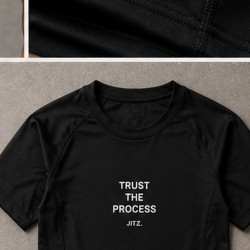 Short Sleeve Rashguard — Black | JITZ.