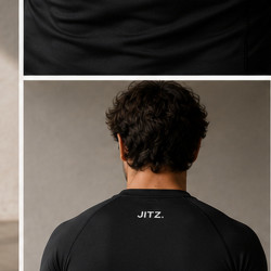 Long Sleeve Rashguard — Black | JITZ.