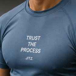 Slim Fit — Trust The Process — Blue | JITZ.