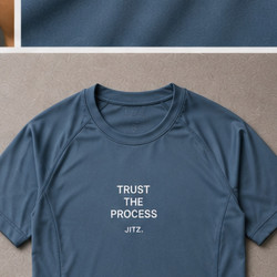 Slim Fit — Trust The Process — Blue | JITZ.