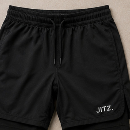 No-Gi Shorts 2-in-1 — Black | JITZ.