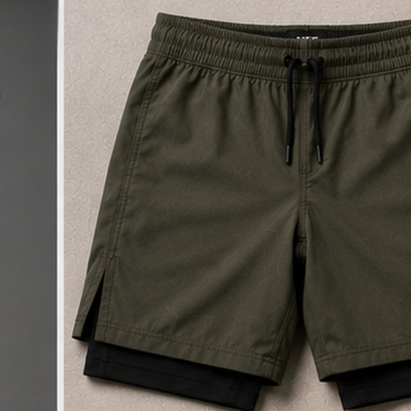No-Gi Shorts 2-in-1 — Olive | JITZ.