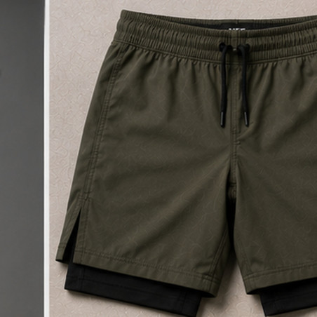 No-Gi Shorts 2-in-1 — Olive | JITZ.