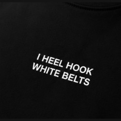 I Heel Hook White Belts